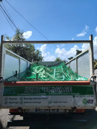 Évacuation déchets verts 